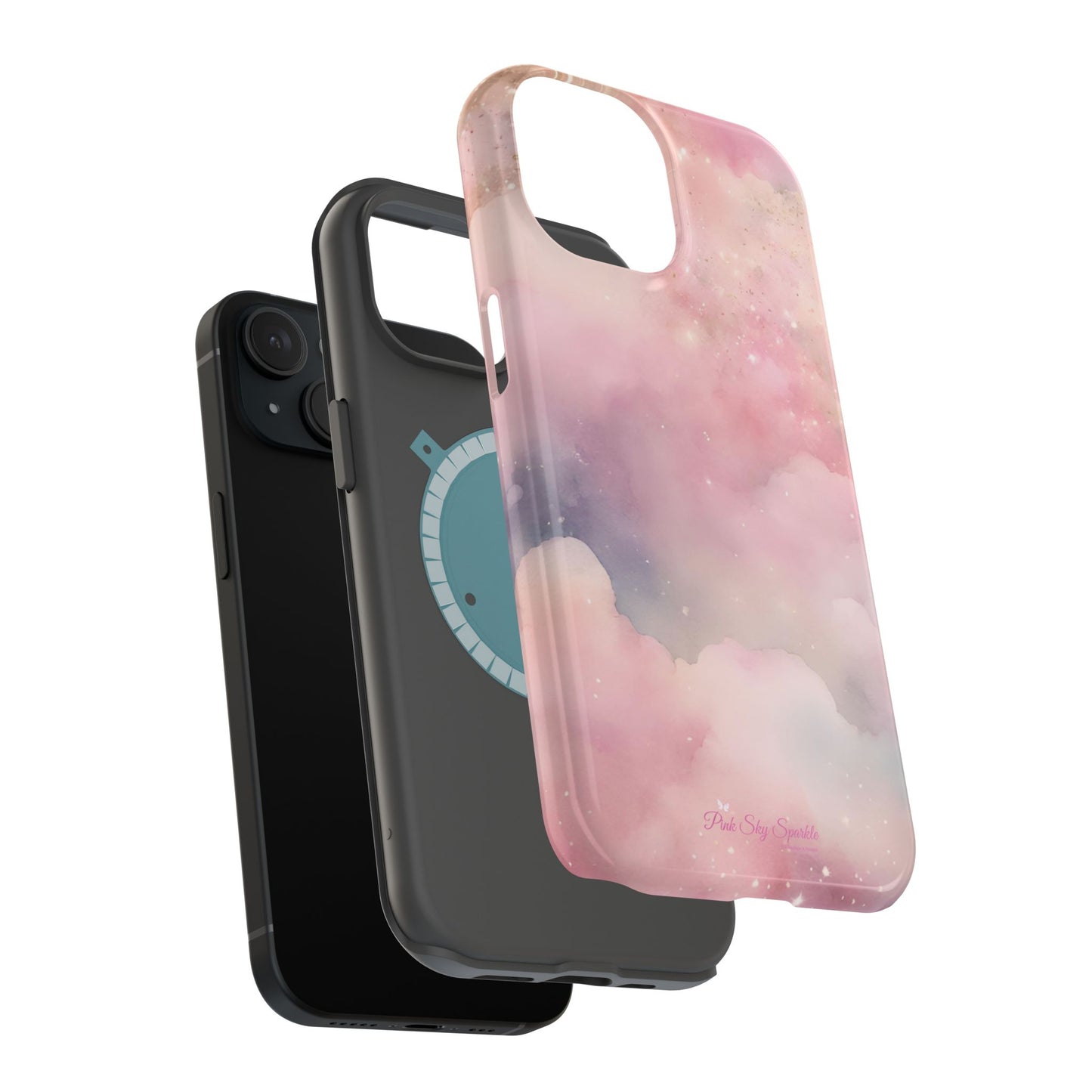 Pink Sky Magic Magnetic iPhone Case