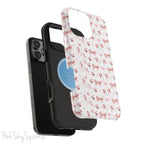 Pink Unicorn Coquette Magnetic iPhone Case