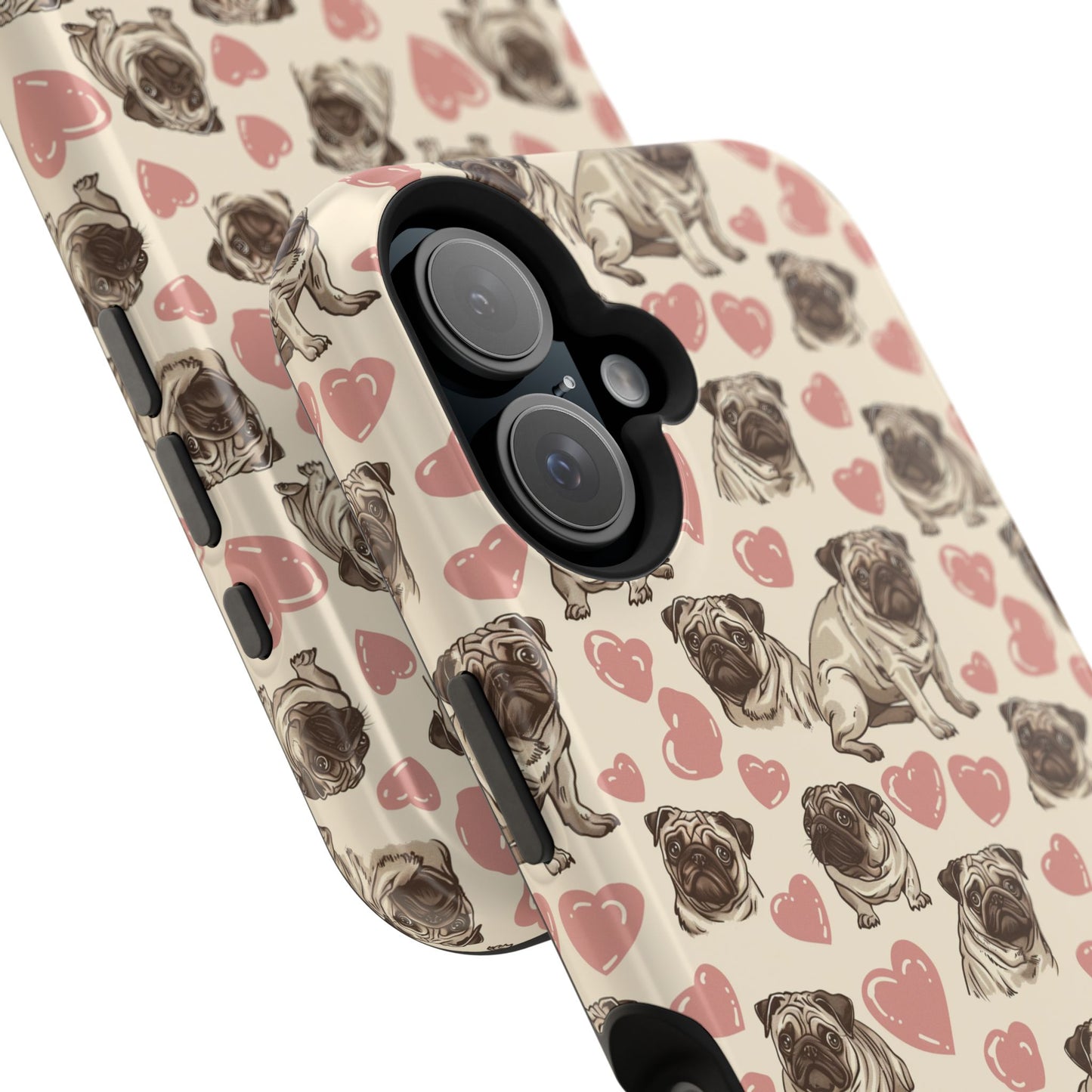 Pug & Kisses Magnetic iPhone Case