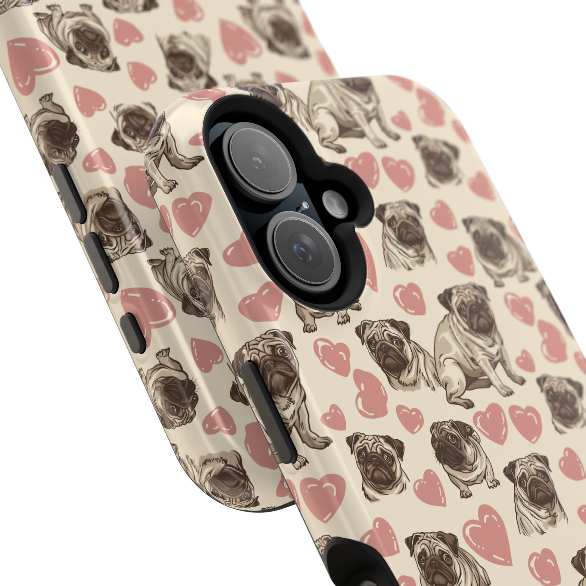 Pug & Kisses Magnetic iPhone Case