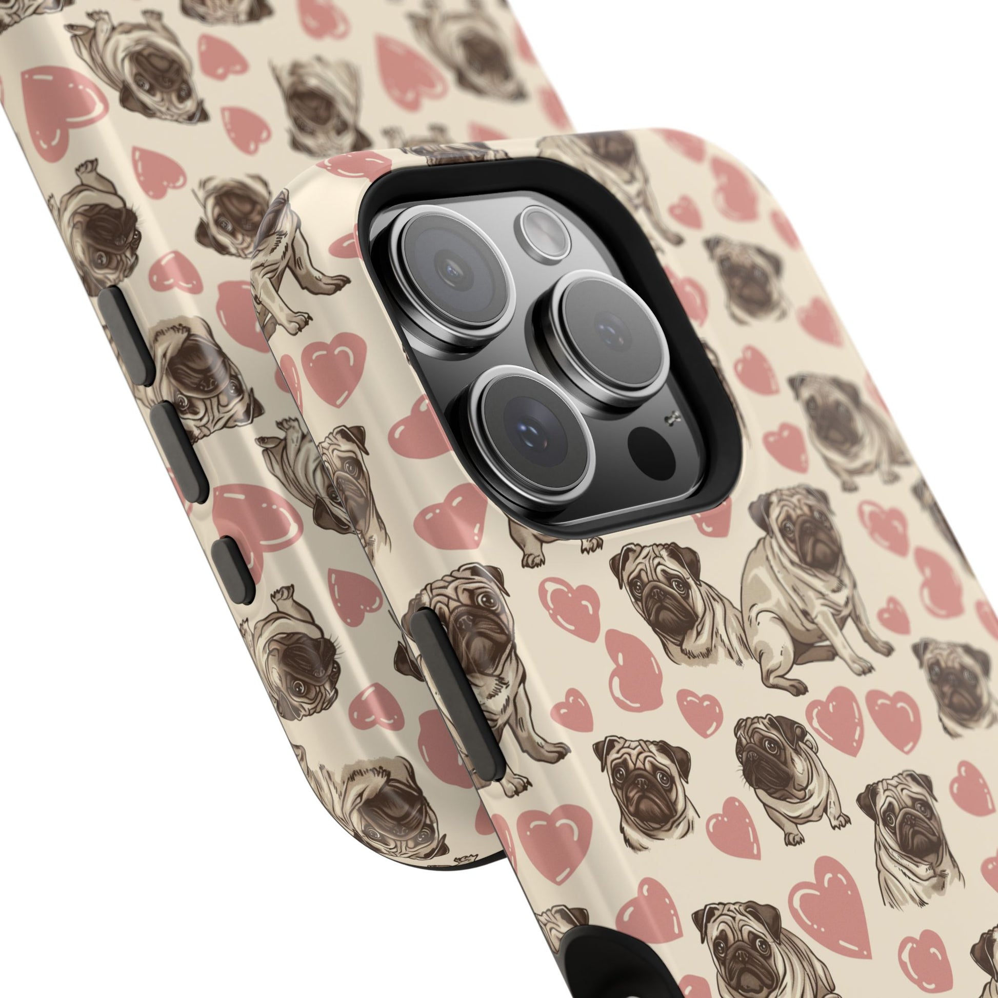 Pug & Kisses Magnetic iPhone Case