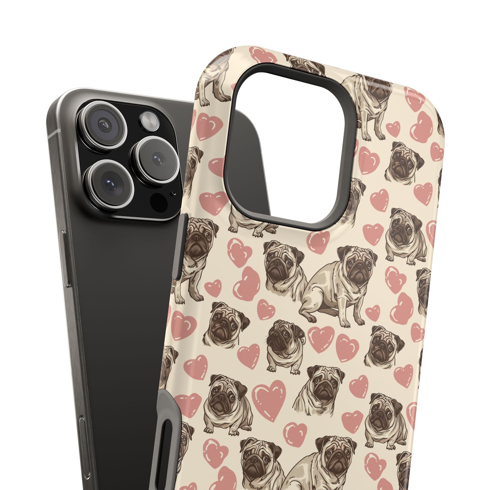 Pug & Kisses Magnetic iPhone Case
