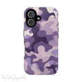 Purple Camo Magnetic iPhone Case