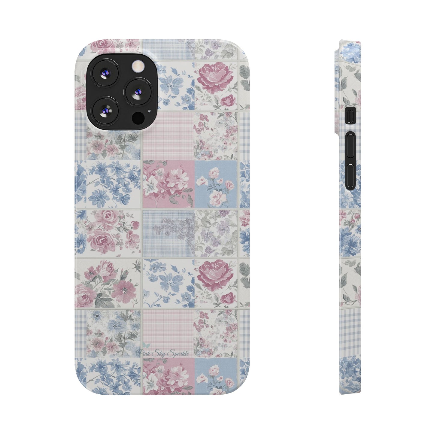 Quilted Gardens Slim iPhone Case