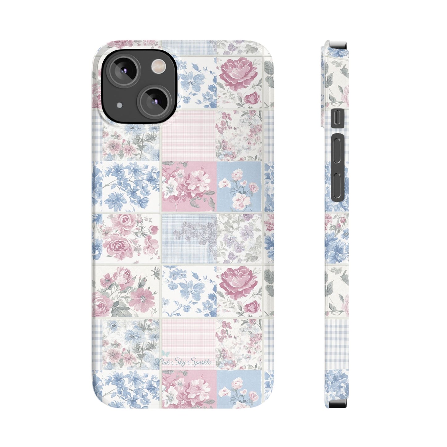 Quilted Gardens Slim iPhone Case