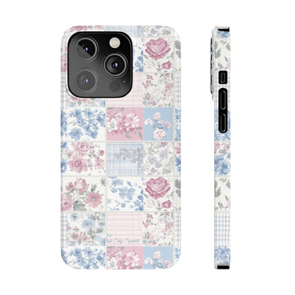 Quilted Gardens Slim iPhone Case