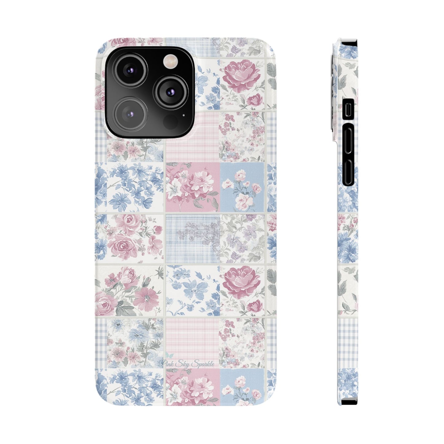 Quilted Gardens Slim iPhone Case