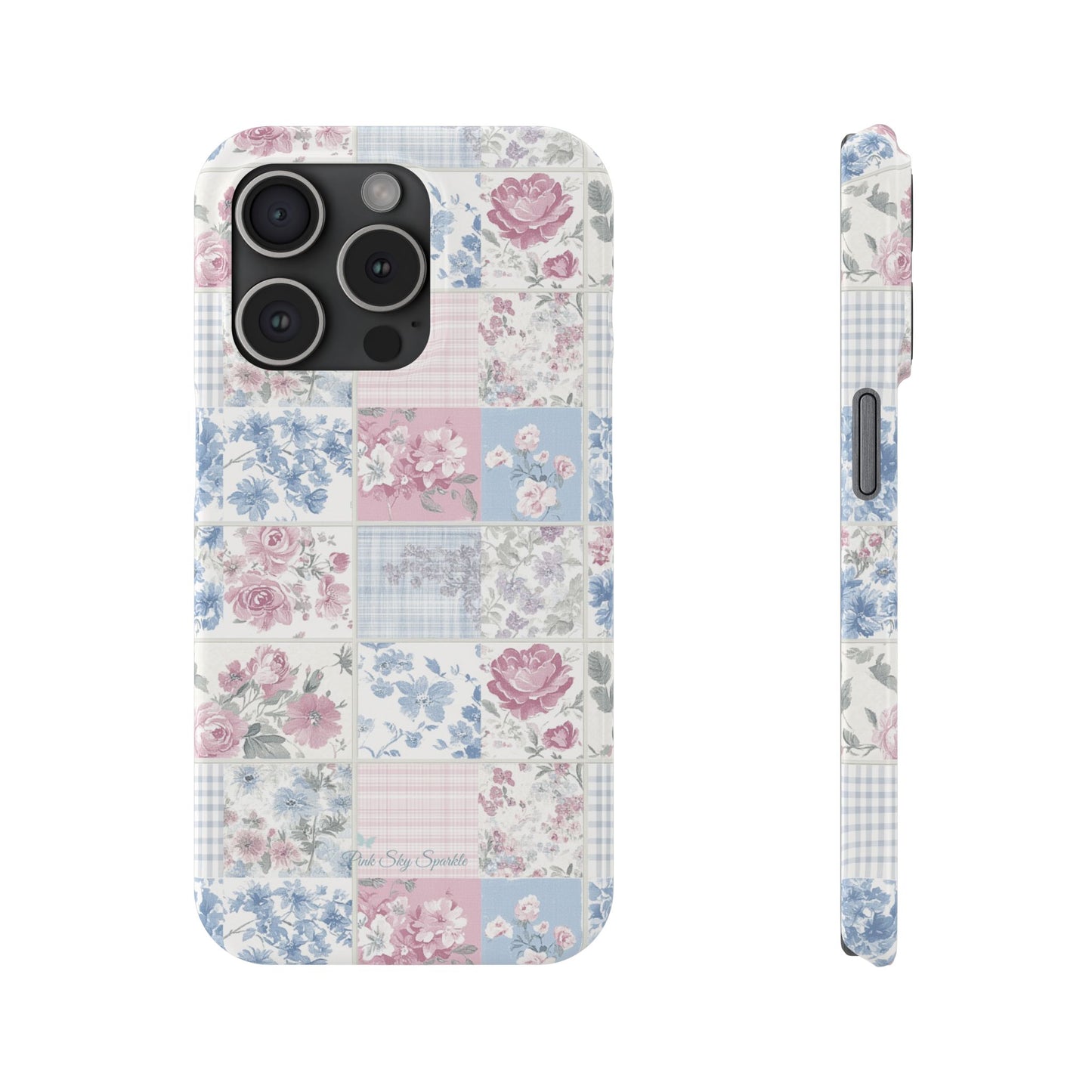 Quilted Gardens Slim iPhone Case