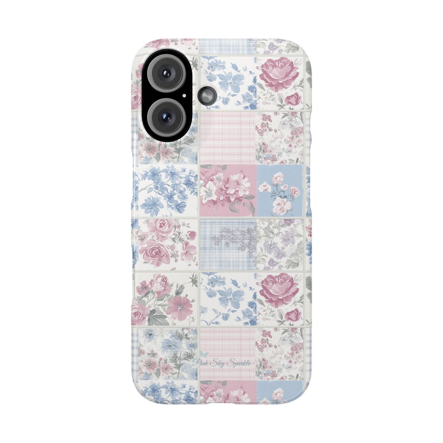 Quilted Gardens Slim iPhone Case