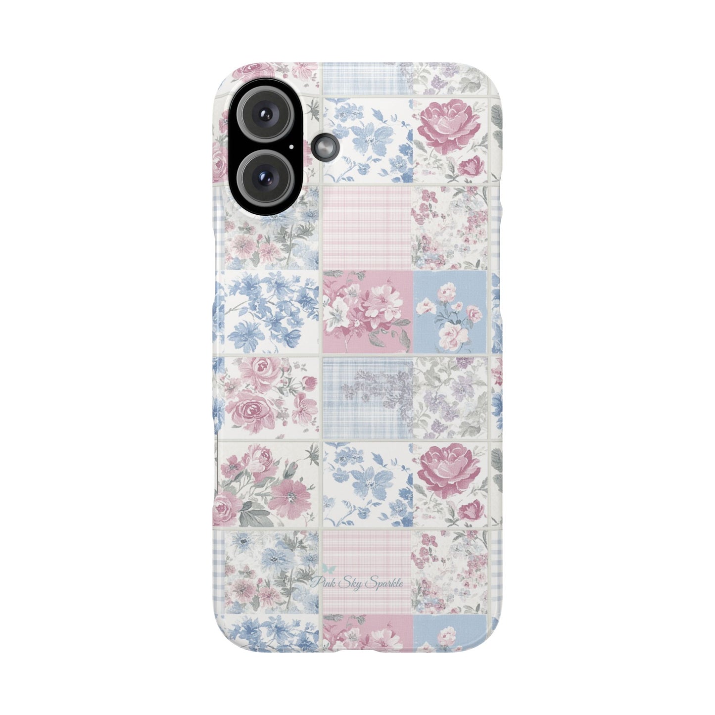 Quilted Gardens Slim iPhone Case