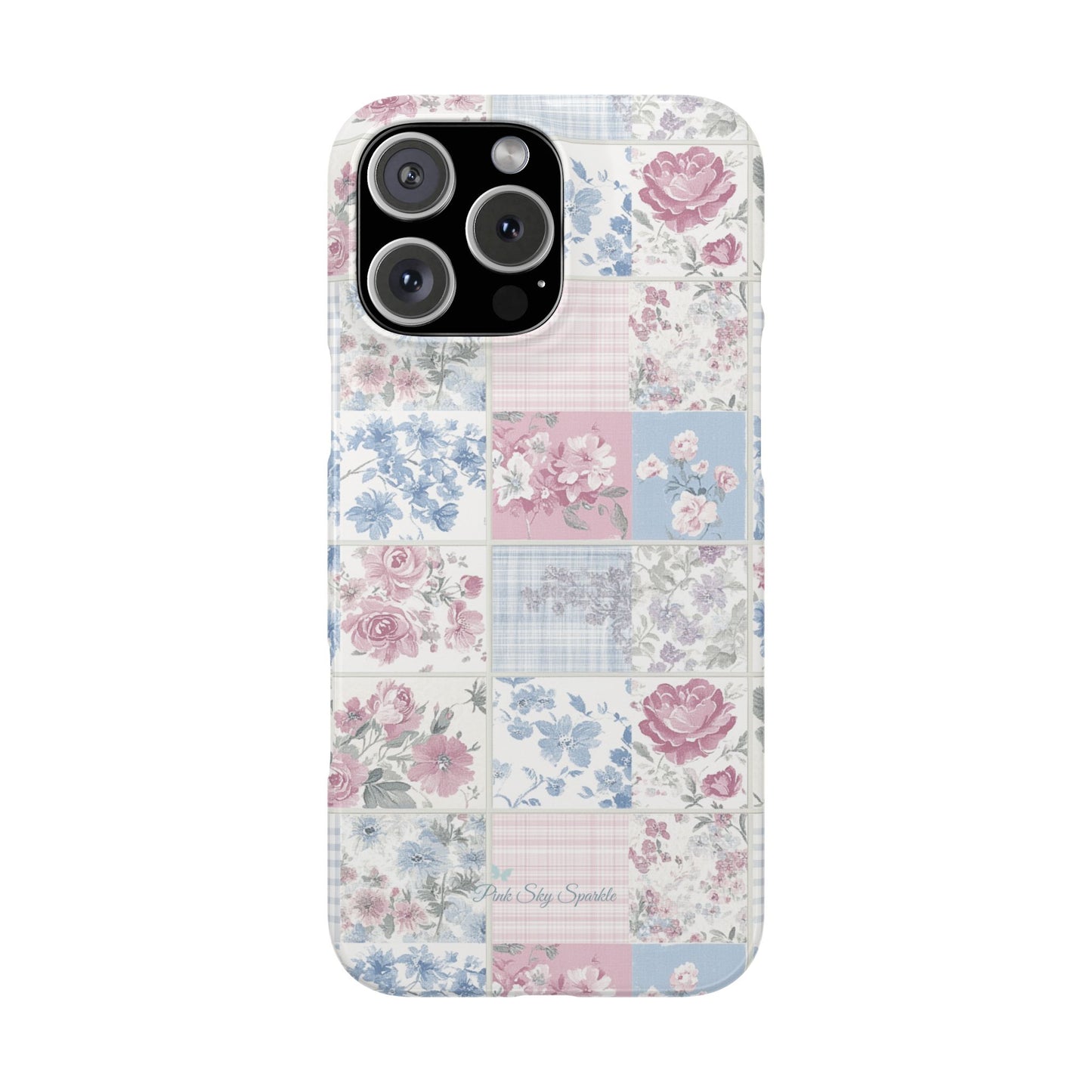 Quilted Gardens Slim iPhone Case