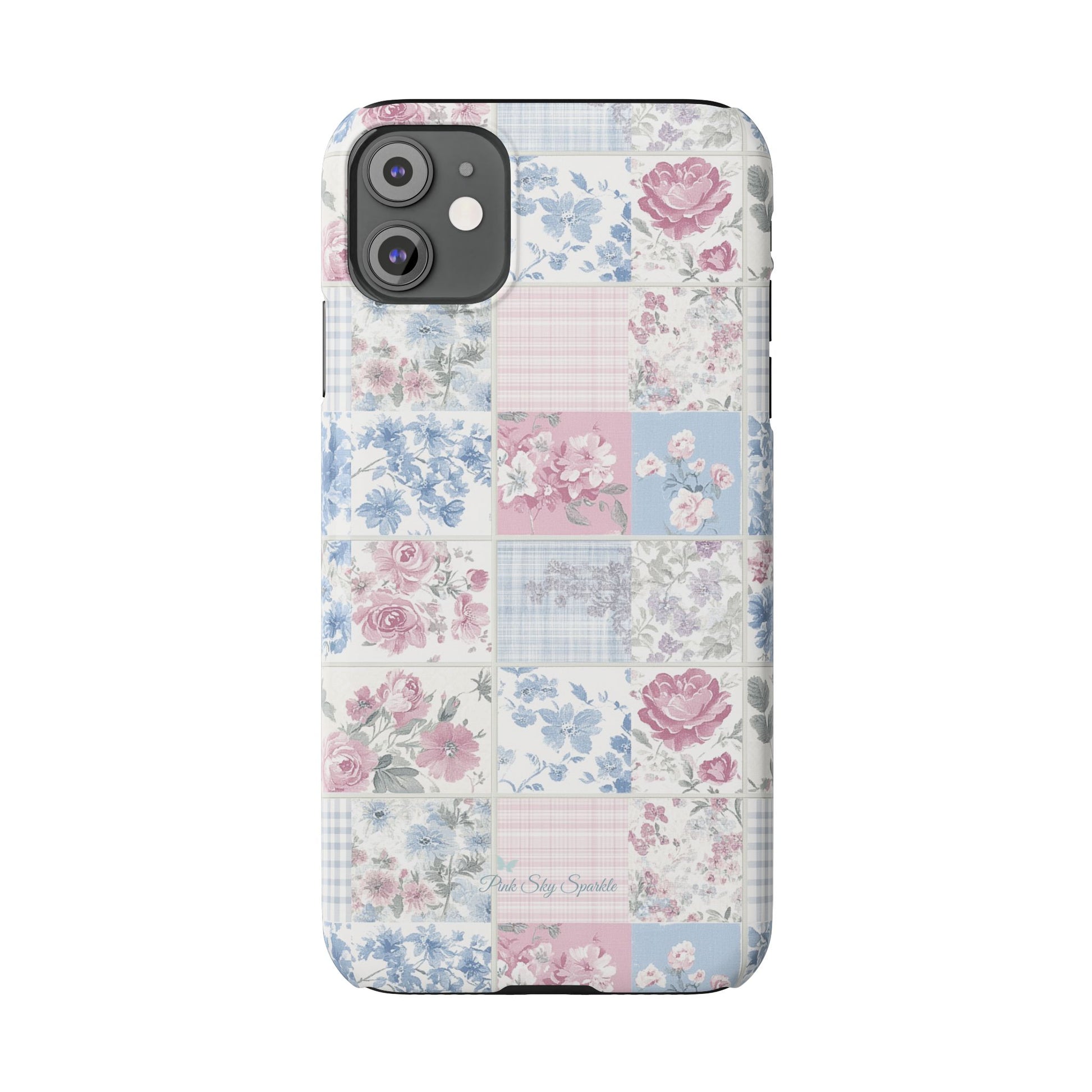 Quilted Gardens Slim iPhone Case