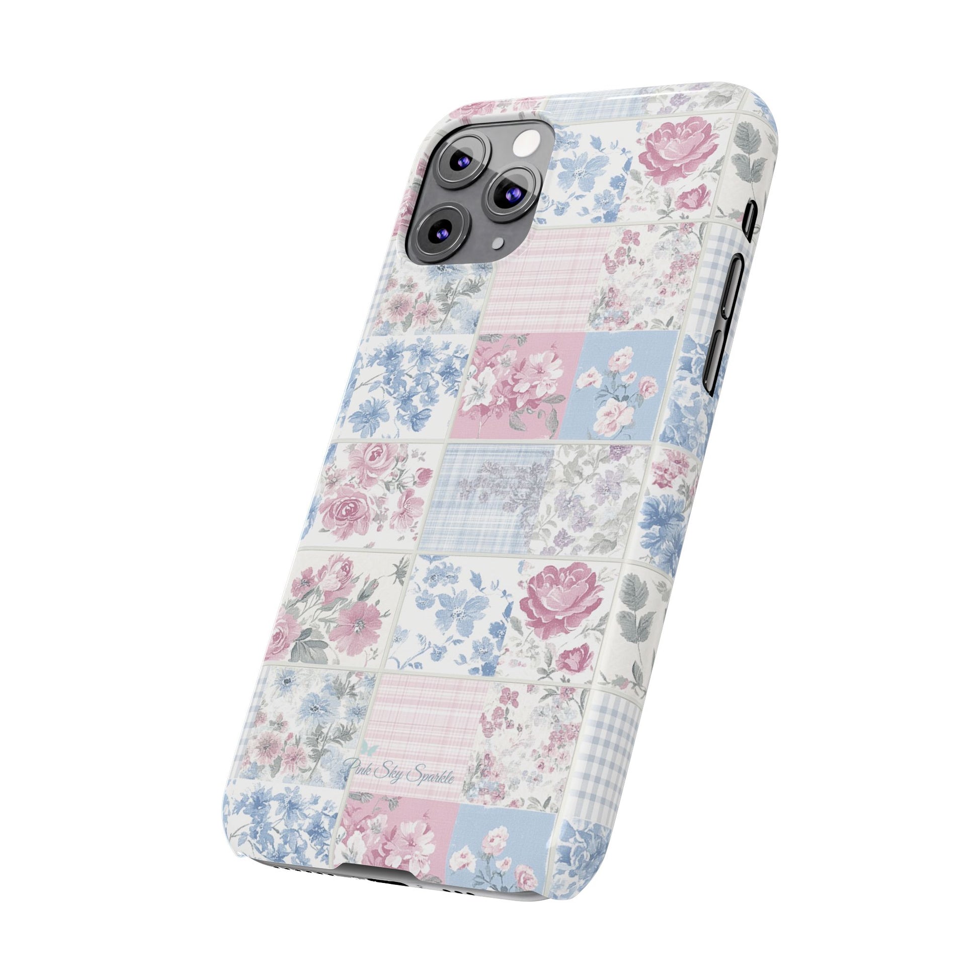 Quilted Gardens Slim iPhone Case