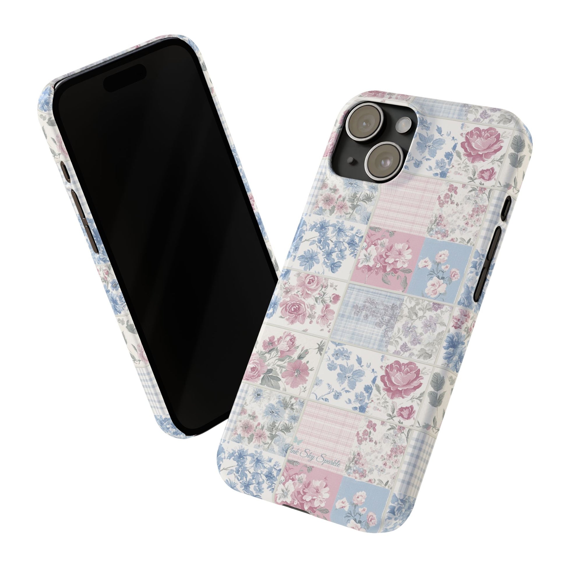 Quilted Gardens Slim iPhone Case