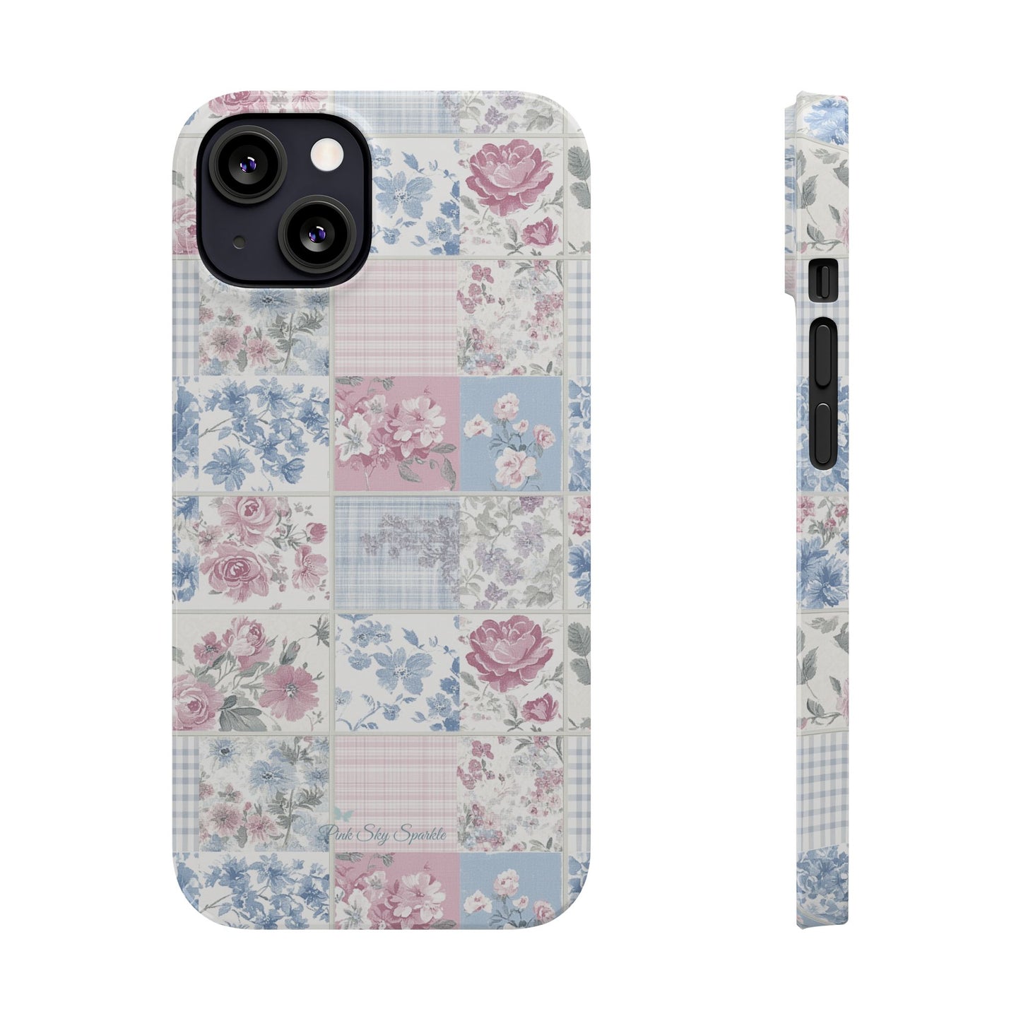 Quilted Gardens Slim iPhone Case