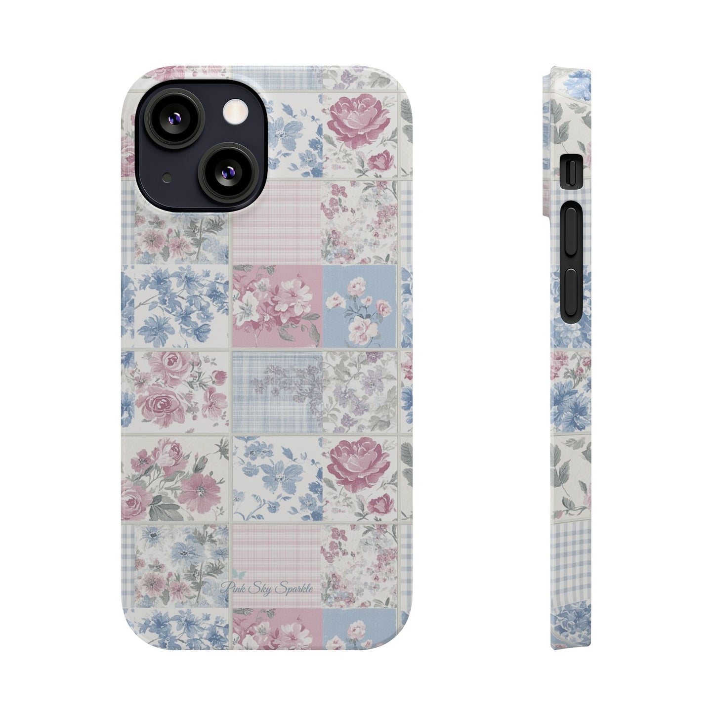 Quilted Gardens Slim iPhone Case