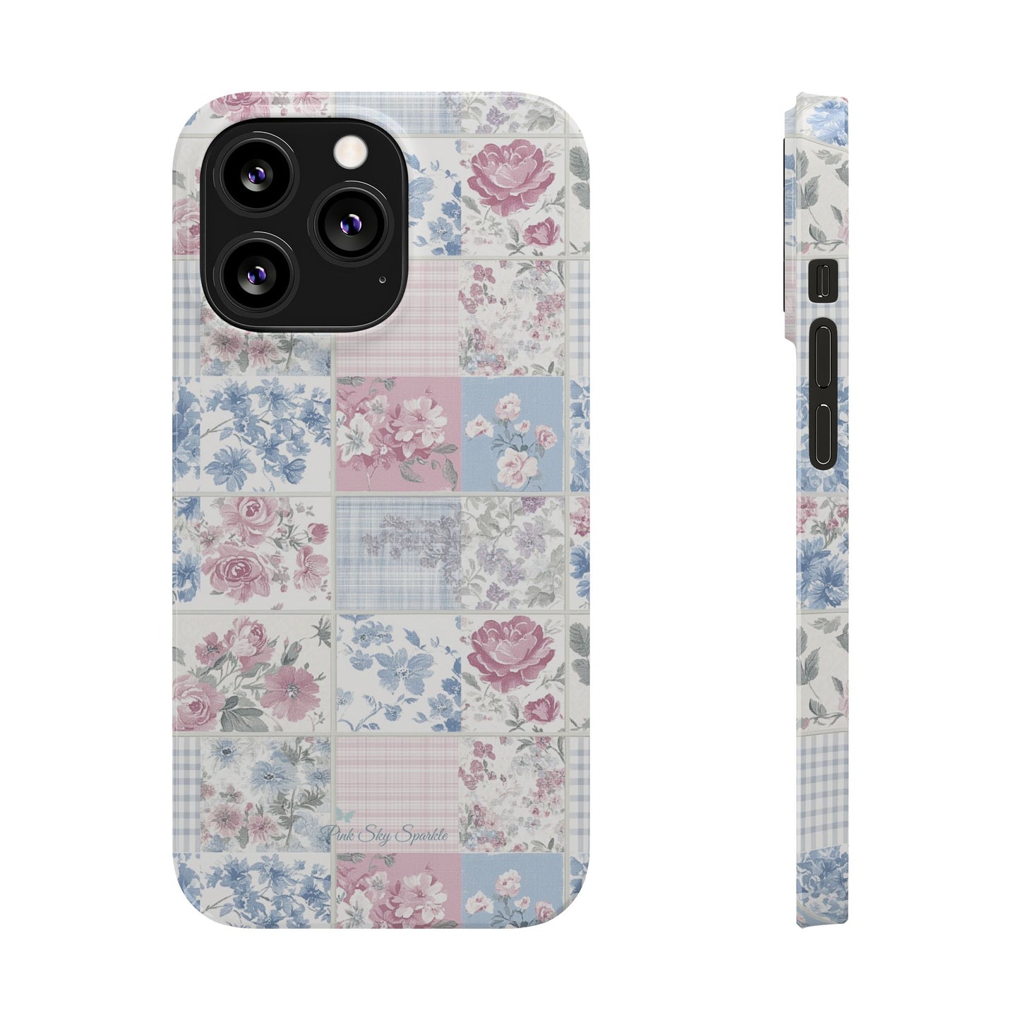 Quilted Gardens Slim iPhone Case