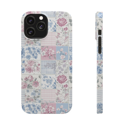 Quilted Gardens Slim iPhone Case