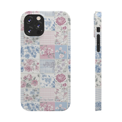 Quilted Gardens Slim iPhone Case