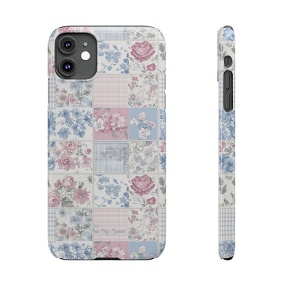 Quilted Gardens Slim iPhone Case