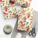 Rose Garden Gift Wrap Paper
