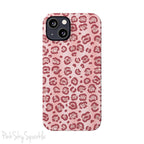 Rose Gold Leopard Slim iPhone Case