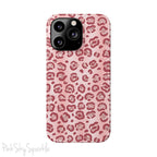 Rose Gold Leopard Slim iPhone Case