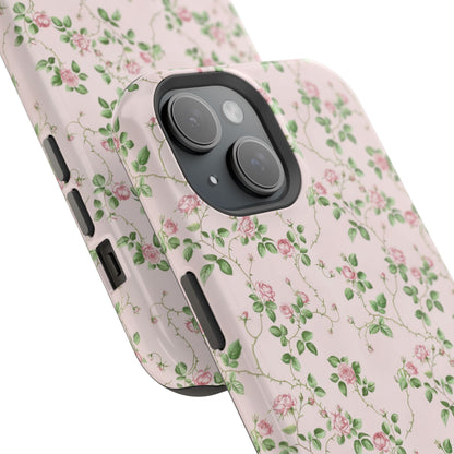 Rosy Vines Magnetic iPhone Case