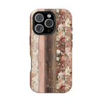 Rustic Rosewood Magnetic iPhone Case
