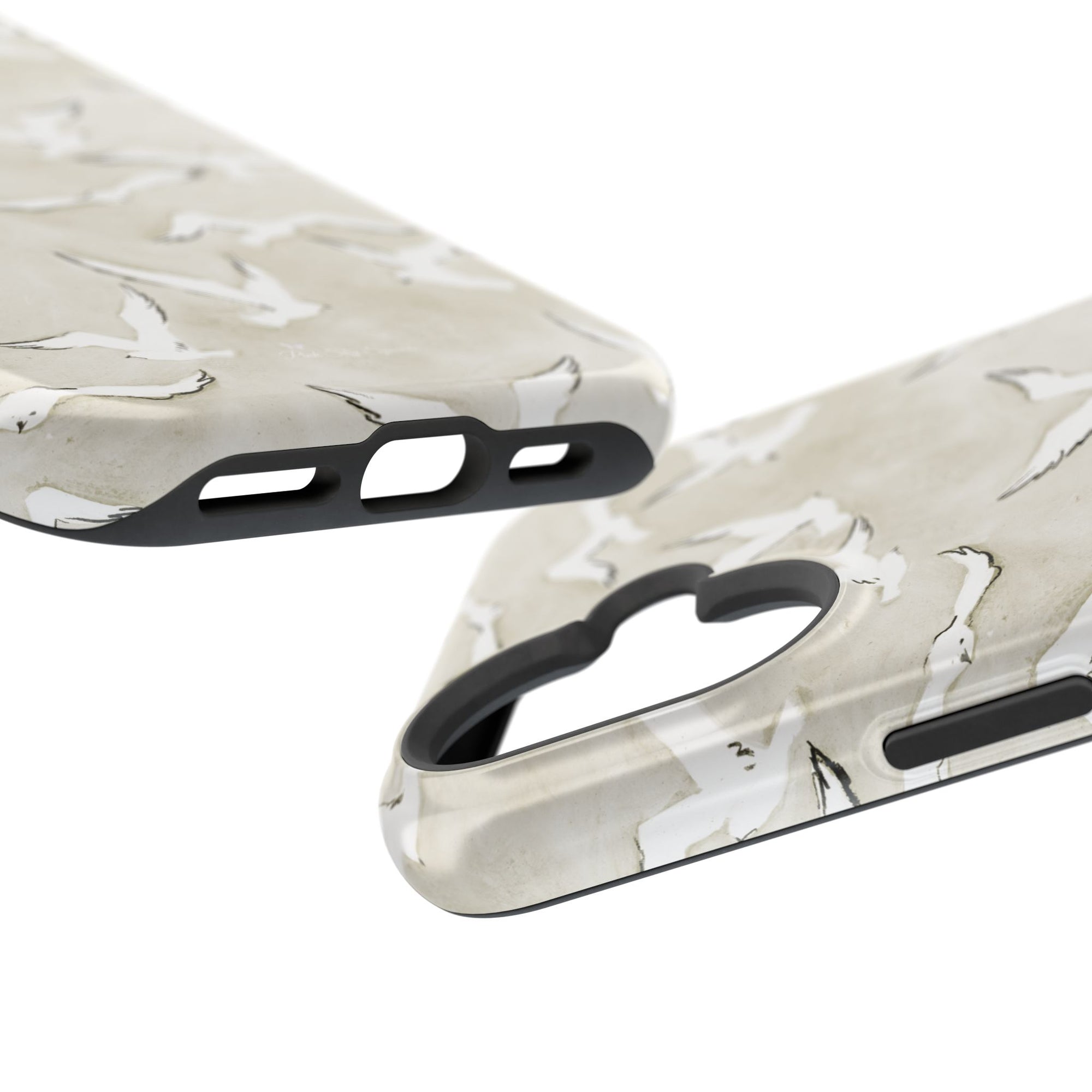 Seagull Print Magnetic iPhone Case