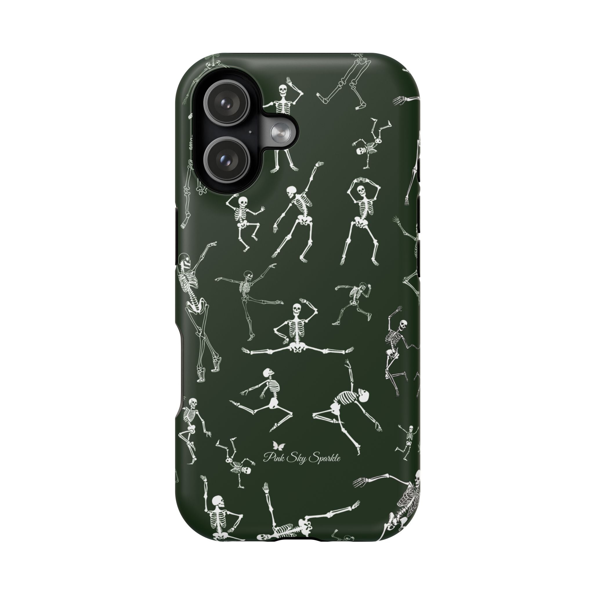 Skeleton Dance Magnetic iPhone Case Halloween design