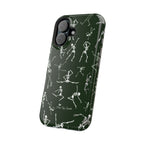 Skeleton Dance Magnetic iPhone Case Halloween design