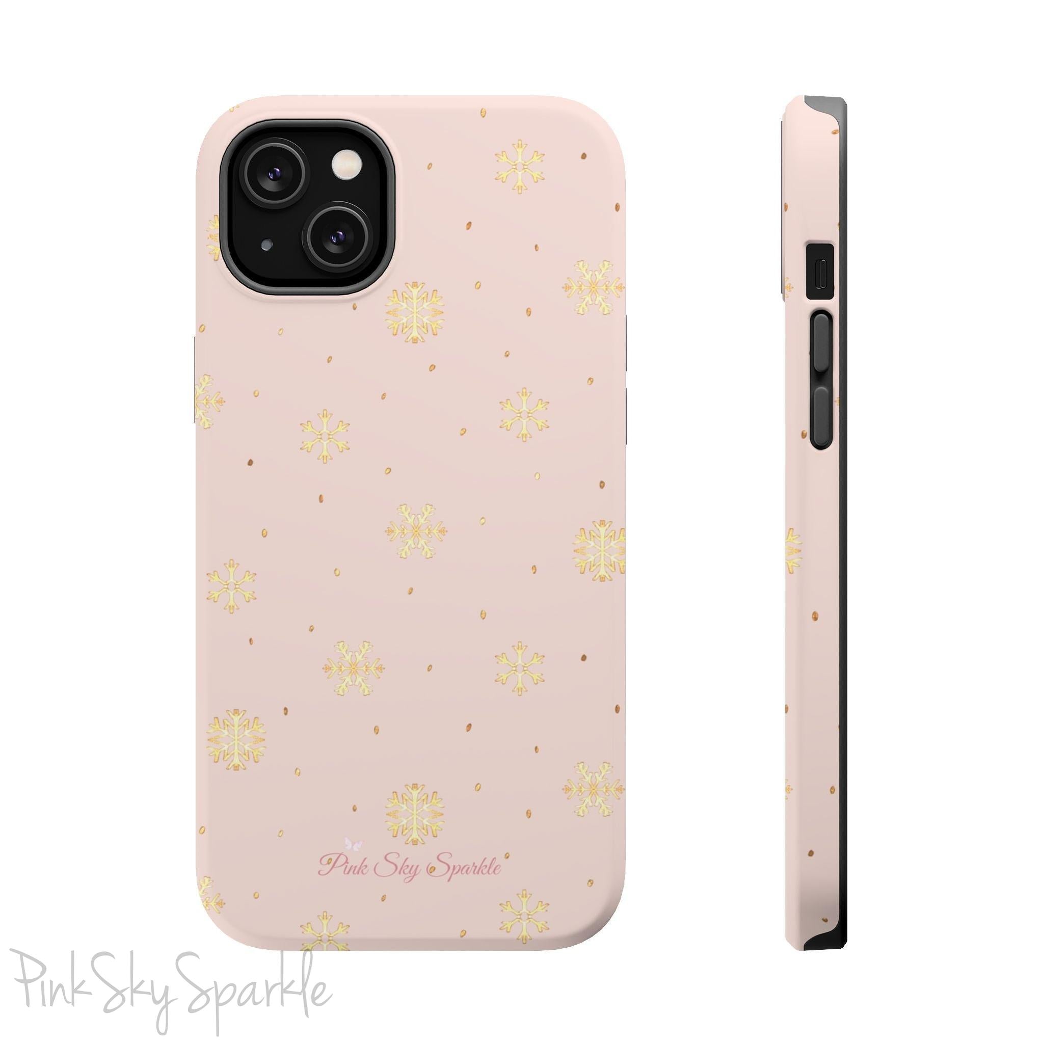 Snowflake Sparkle Magnetic iPhone Case