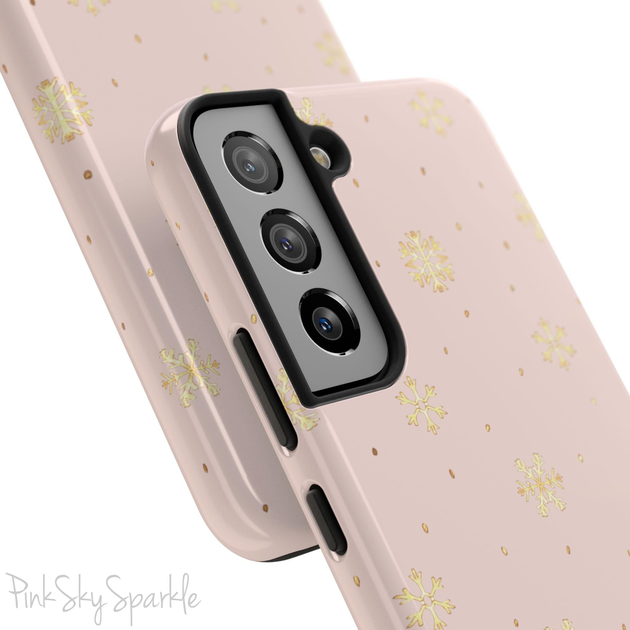 Snowflake Sparkle Samsung Galaxy Phone Case