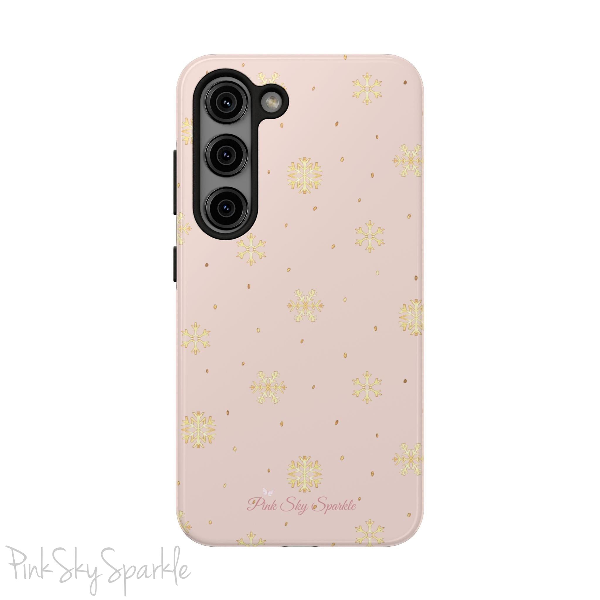 Snowflake Sparkle Samsung Galaxy Phone Case