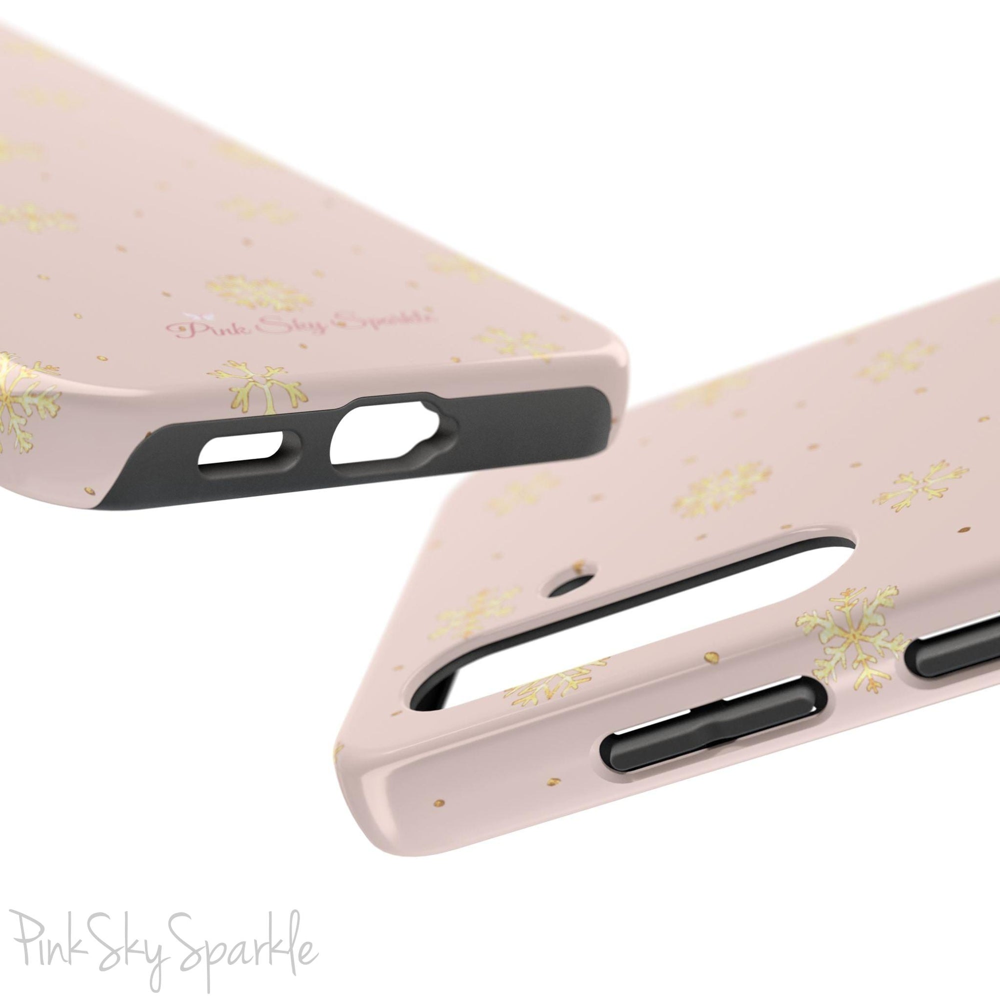 Snowflake Sparkle Samsung Galaxy Phone Case