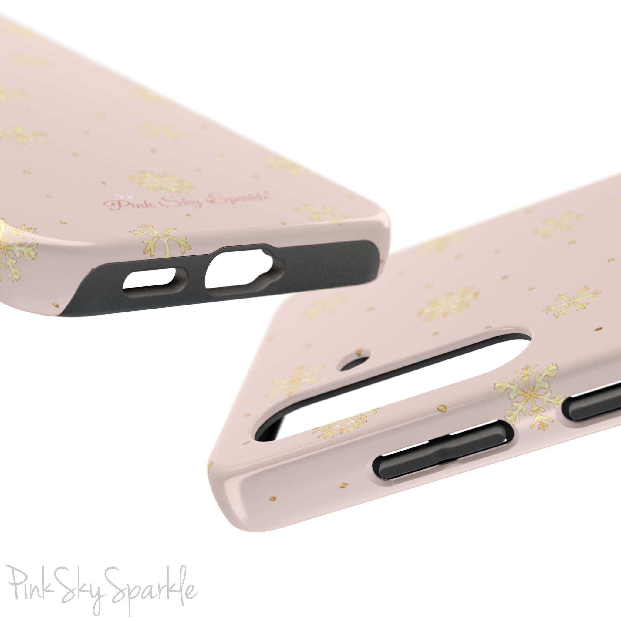 Snowflake Sparkle Samsung Galaxy Phone Case