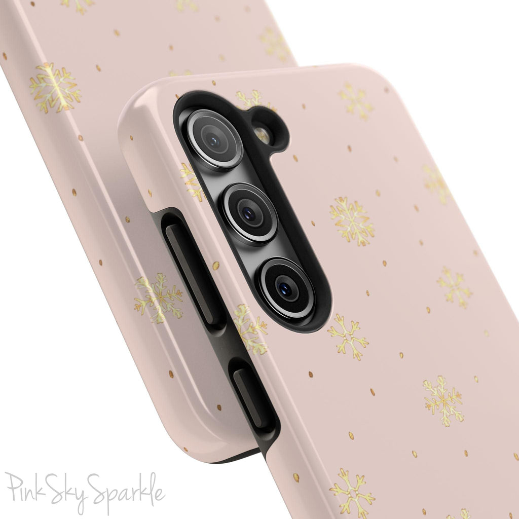 Snowflake Sparkle Samsung Galaxy Phone Case