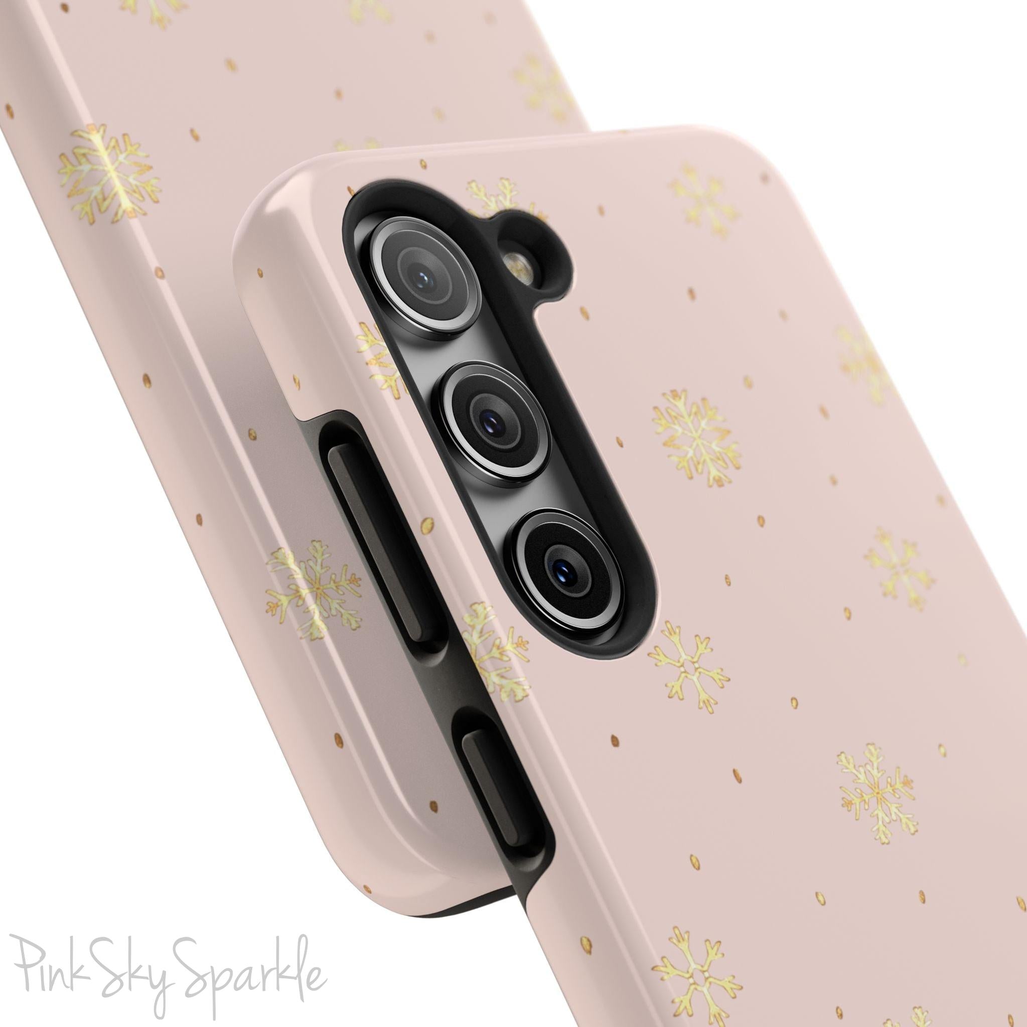 Snowflake Sparkle Samsung Galaxy Phone Case
