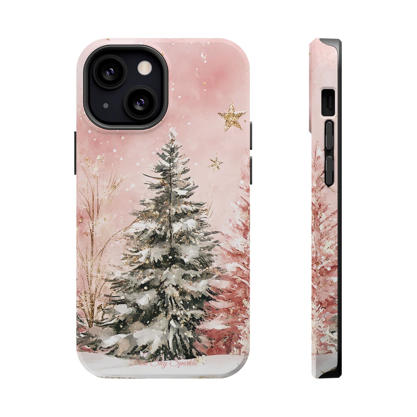 Sparkling Trees Magnetic iPhone Case