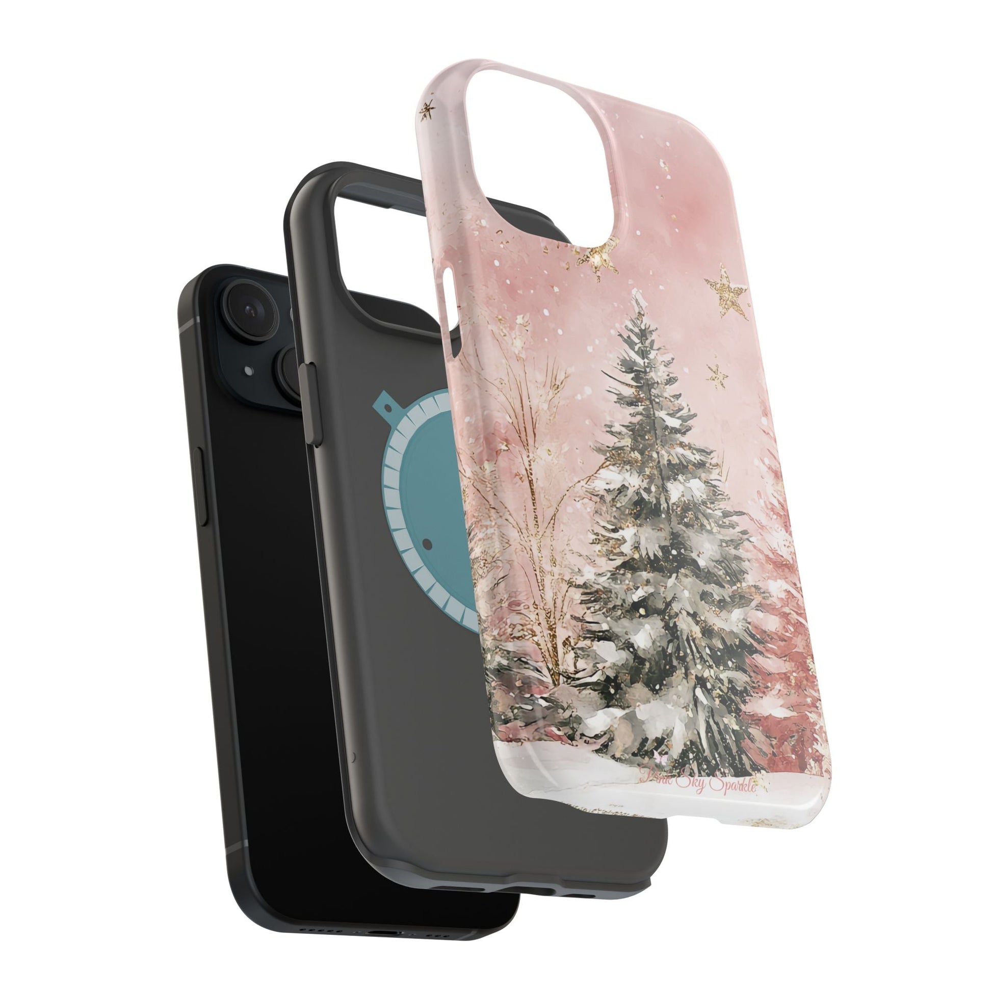 Sparkling Trees Magnetic iPhone Case