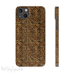 Spotted Luxe Slim iPhone Case