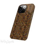 Spotted Luxe Slim iPhone Case