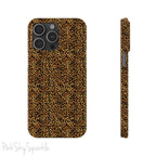 Spotted Luxe Slim iPhone Case