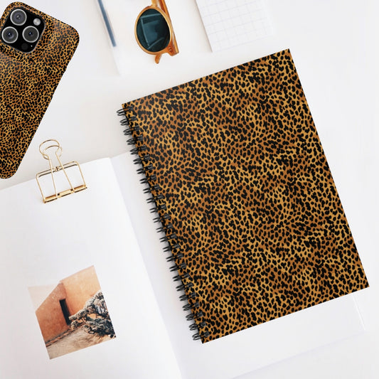 Spotted Luxe Spiral Journal