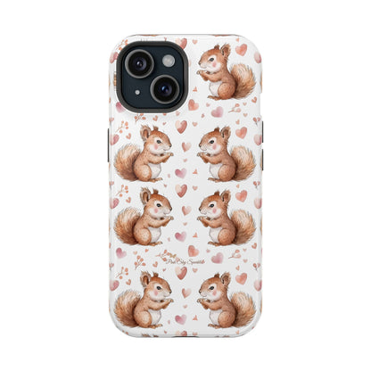 Squirrel Away Love Magnetic iPhone Case