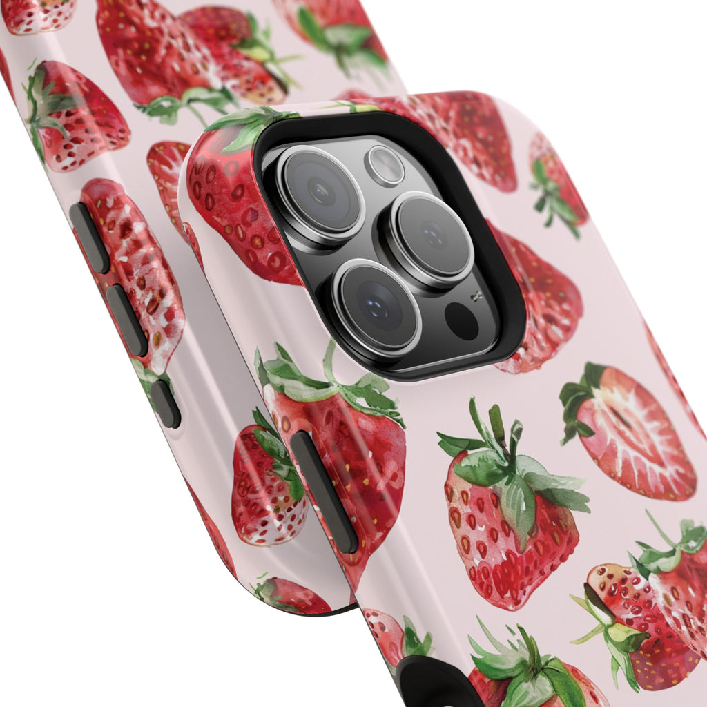 Strawberry Crush Magnetic iPhone Case