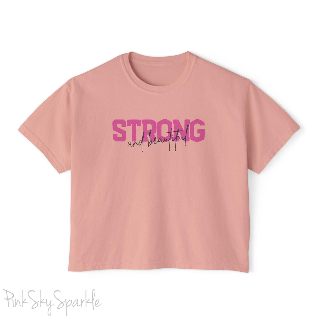 "Strong and Beautiful" Women's Boxy Fit T-shirt