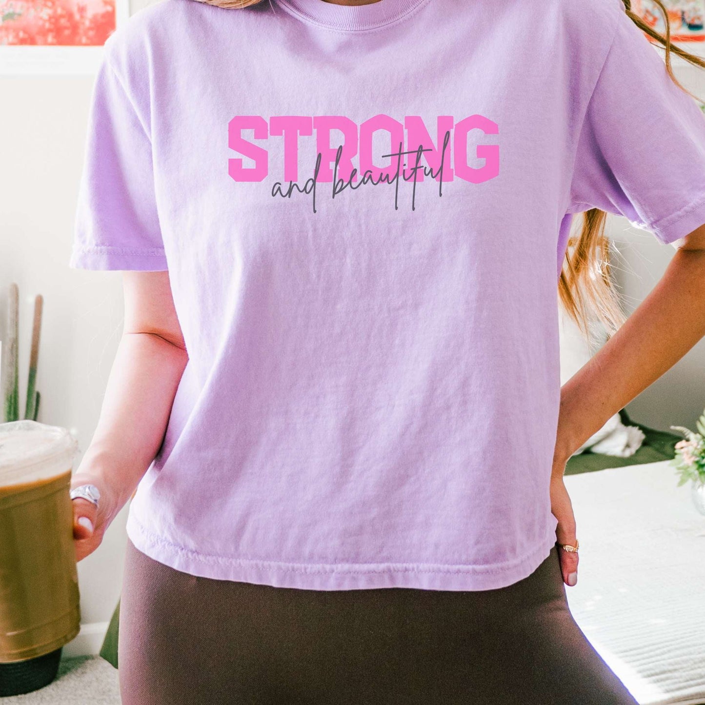 "Strong and Beautiful" Women's Boxy Fit T-shirt