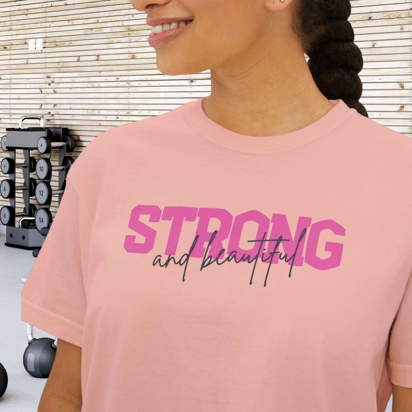 "Strong and Beautiful" Women's Boxy Fit T-shirt